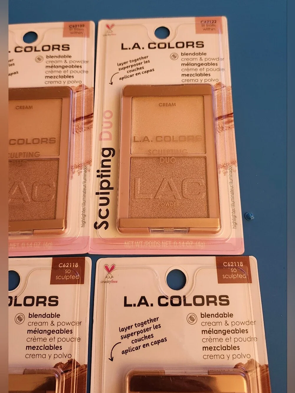 L.A. Colors Sculpting Duo in the shade 